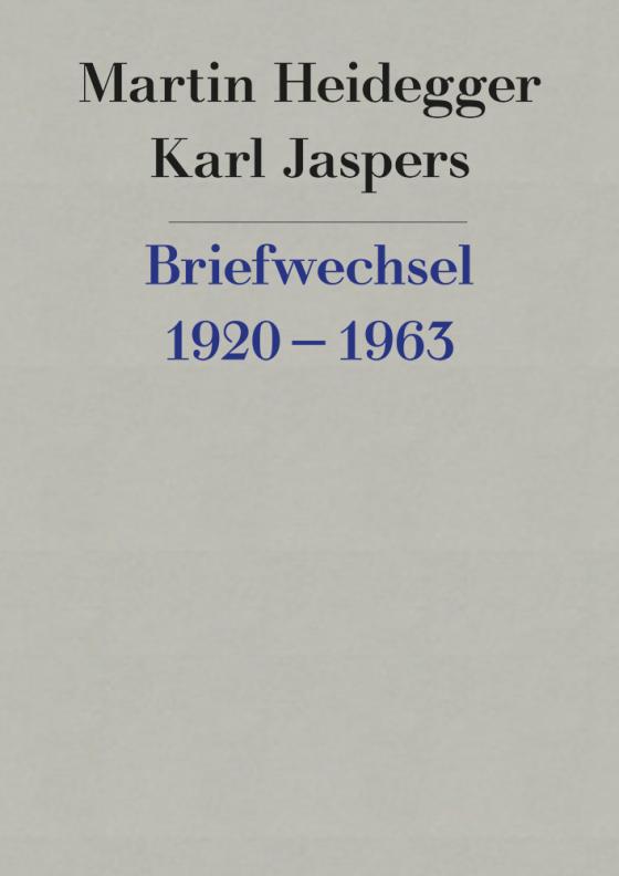 Cover-Bild Briefwechsel 1920-1963