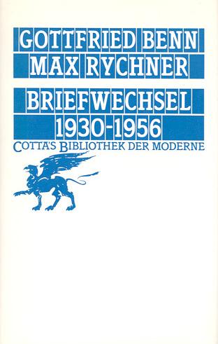 Cover-Bild Briefwechsel 1930-1956 (Cotta's Bibliothek der Moderne, Bd. 47)