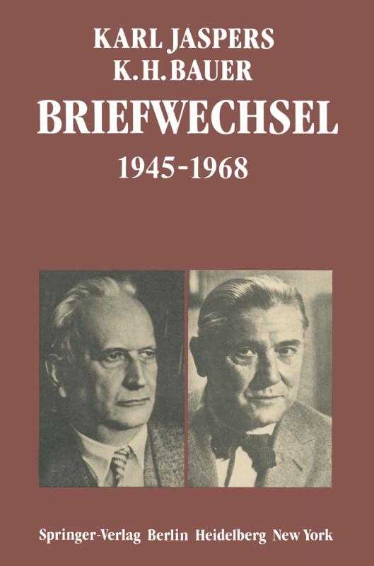 Cover-Bild Briefwechsel 1945–1968