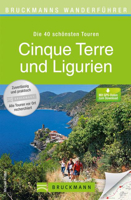 Cover-Bild Bruckmanns Wanderführer Cinque Terre und Ligurien