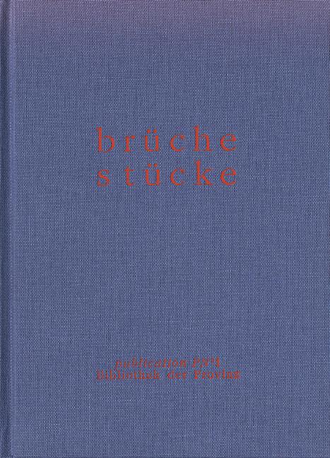 Cover-Bild brüche /stücke