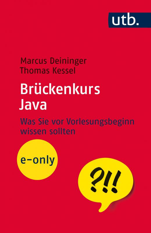 Cover-Bild Brückenkurs Java