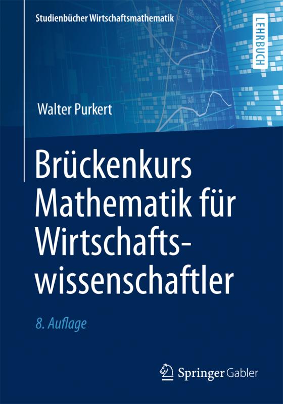 Cover-Bild Brückenkurs Mathematik für Wirtschaftswissenschaftler