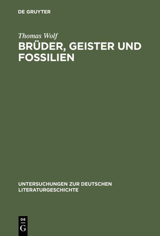 Cover-Bild Brüder, Geister und Fossilien