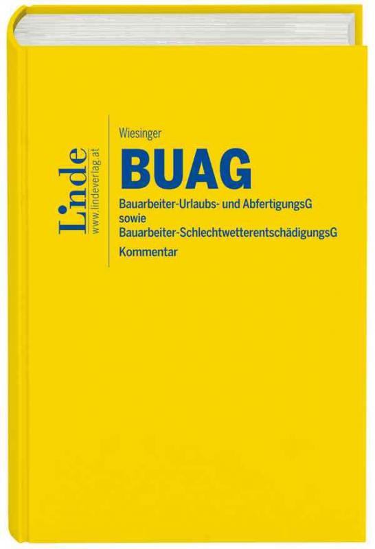 Cover-Bild BUAG