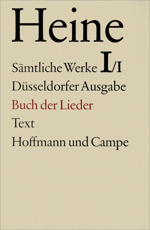 Cover-Bild Buch der Lieder