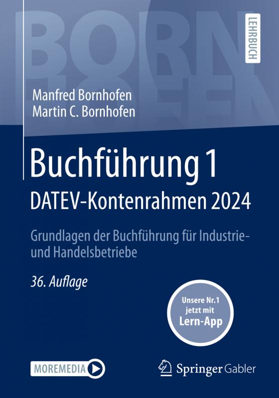 Cover-Bild Buchführung 1 DATEV-Kontenrahmen 2024