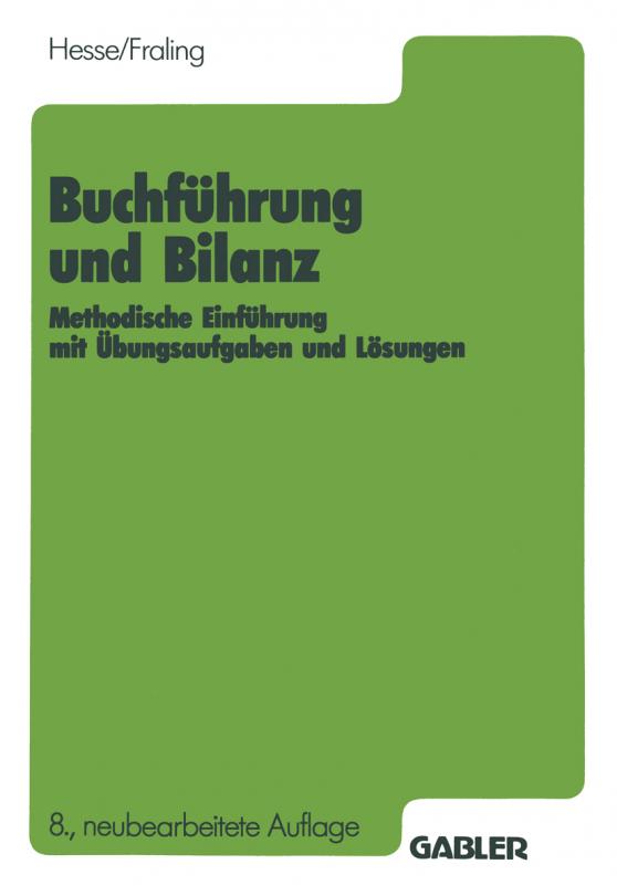 Cover-Bild Buchführung und Bilanz