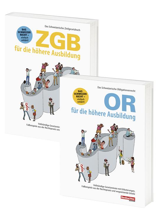 Cover-Bild Buchset OR und ZGB für die höhere Ausbildung