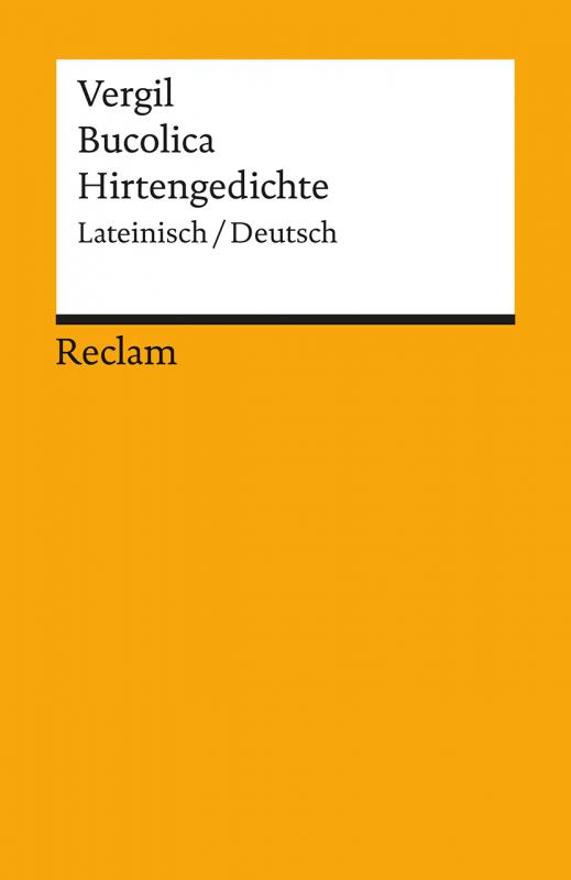 Cover-Bild Bucolica /Hirtengedichte