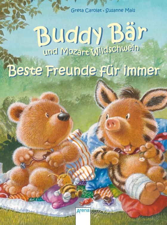 Cover-Bild Buddy Bär und Mozart Wildschwein. Beste Freunde für immer