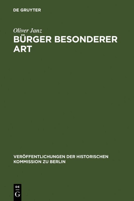 Cover-Bild Bürger besonderer Art