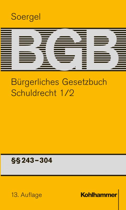 Cover-Bild Bürgerliches Gesetzbuch mit Einführungsgesetz und Nebengesetzen (BGB)