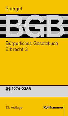 Cover-Bild Bürgerliches Gesetzbuch mit Einführungsgesetz und Nebengesetzen (BGB)