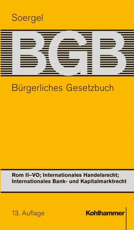 Cover-Bild Bürgerliches Gesetzbuch mit Einführungsgesetz und Nebengesetzen (BGB)