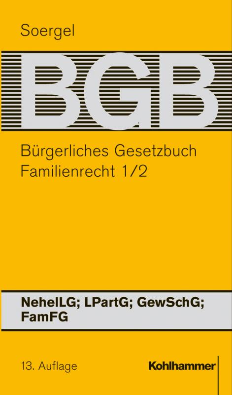 Cover-Bild Bürgerliches Gesetzbuch mit Einführungsgesetz und Nebengesetzen (BGB)