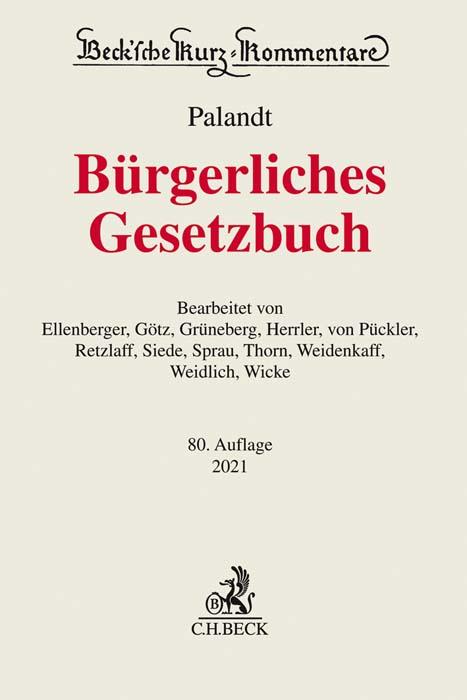 Cover-Bild Bürgerliches Gesetzbuch