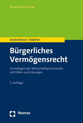 Cover-Bild Bürgerliches Vermögensrecht