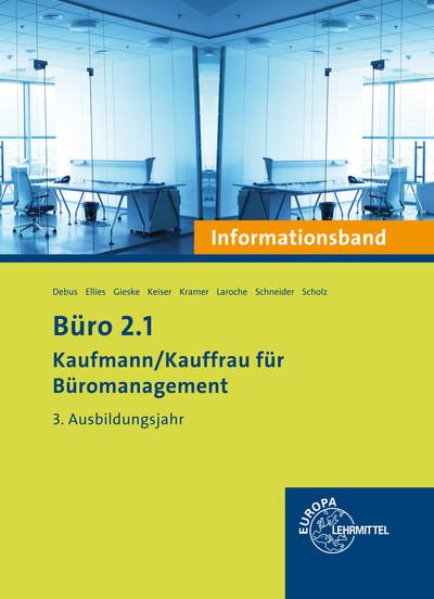 Cover-Bild Büro 2.1- Informationsband - 3. Ausbildungsjahr