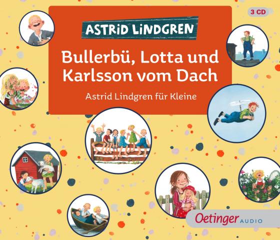 Cover-Bild Bullerbü, Lotta und Karlsson vom Dach