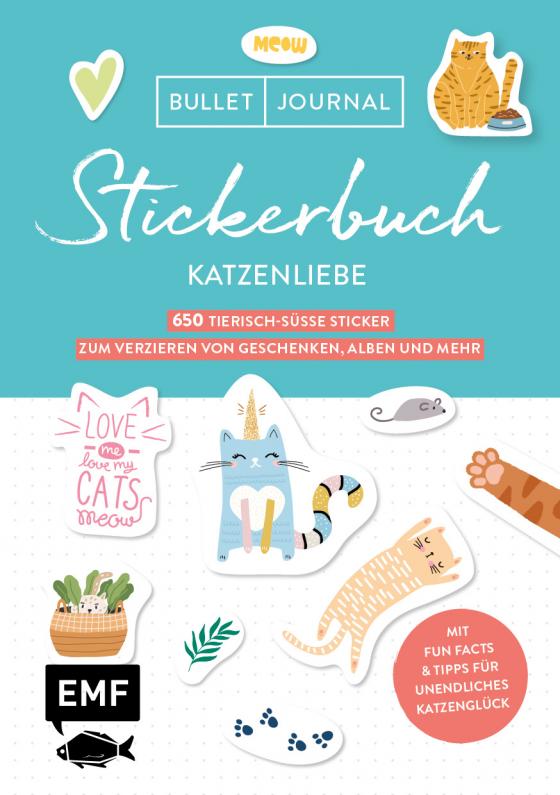 Cover-Bild Bullet Journal Stickerbuch – Katzenliebe