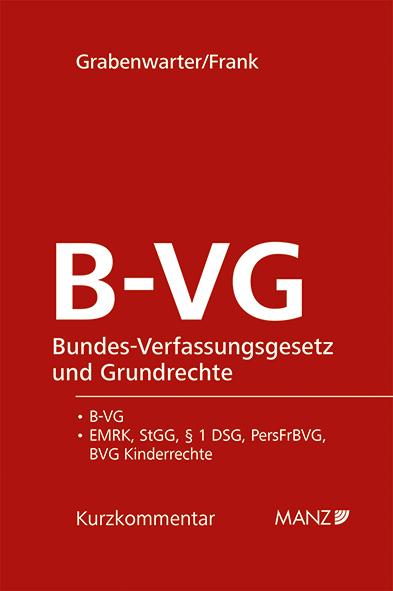 Cover-Bild Bundes-Verfassungsgesetz und Grundrechte B-VG
