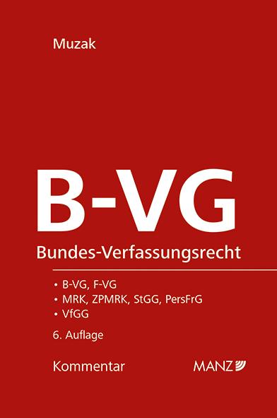 Cover-Bild Bundes-Verfassungsrecht B-VG
