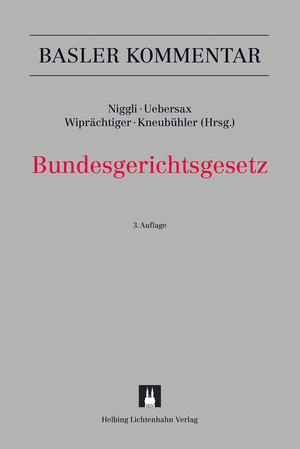 Cover-Bild Bundesgerichtsgesetz