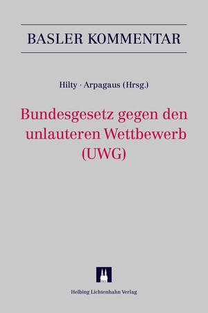 Cover-Bild Bundesgesetz gegen den unlauteren Wettbewerb (UWG)