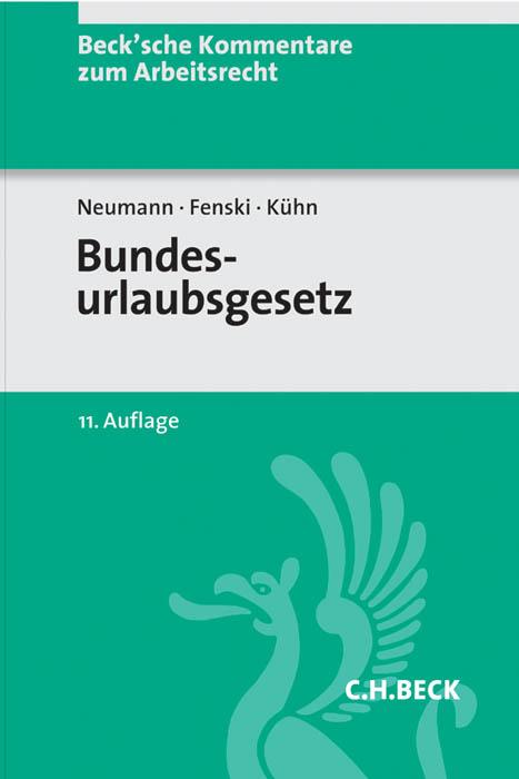 Cover-Bild Bundesurlaubsgesetz