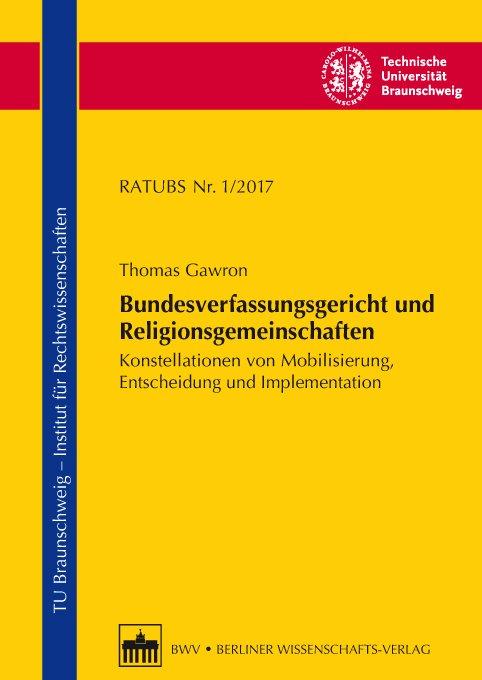 Cover-Bild Bundesverfassungsgericht und Religionsgemeinschaften