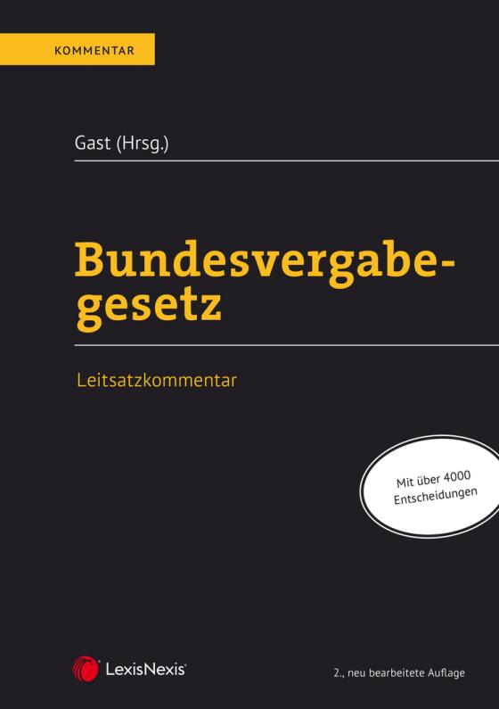 Cover-Bild Bundesvergabegesetz