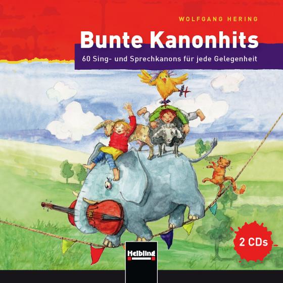 Cover-Bild Bunte Kanonhits. 2 Audio-CDs