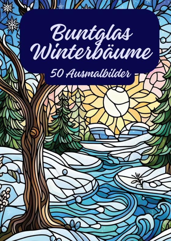 Cover-Bild Buntglas-Winterbäume