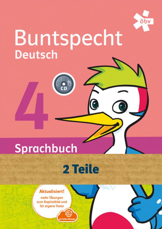 Cover-Bild Buntspecht Deutsch 4, Schülerbuch mit CD-ROM