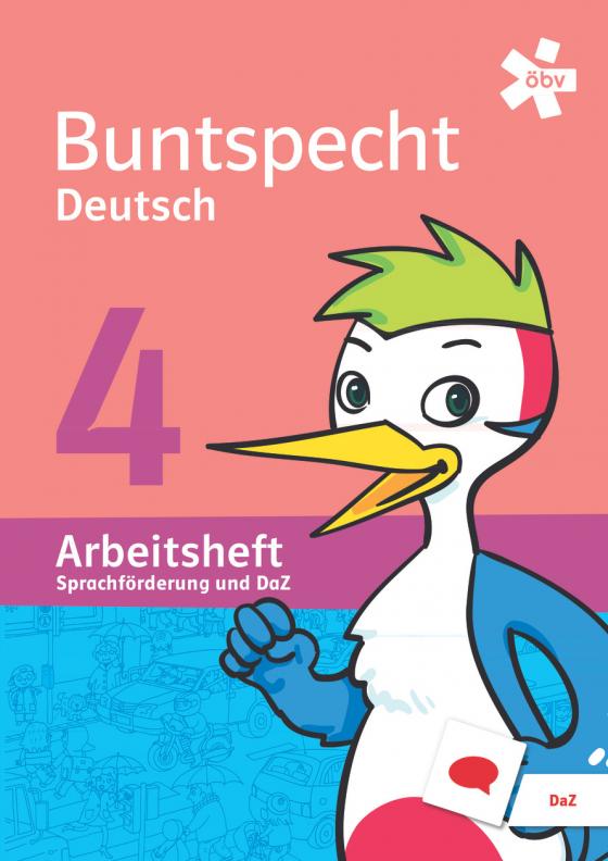 Cover-Bild Buntspecht Deutsch 4. Sprachförderung und DaZ, Arbeitsheft