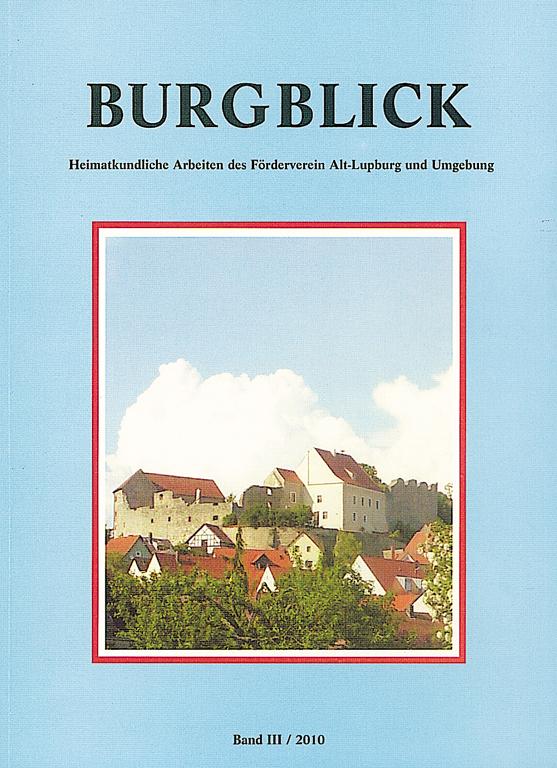 Cover-Bild Burgblick Band III/2010