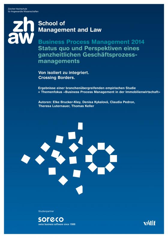 Cover-Bild Business Process Management 2014 – Status quo und Perspektiven eines ganzheitlichen Geschäftsprozessmanagements