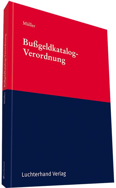 Cover-Bild Bußgeldkatalog