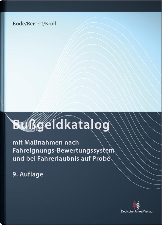 Cover-Bild Bußgeldkatalog