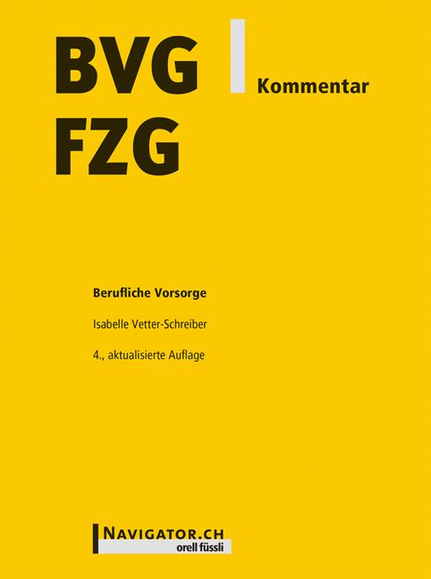 Cover-Bild BVG/FZG Kommentar