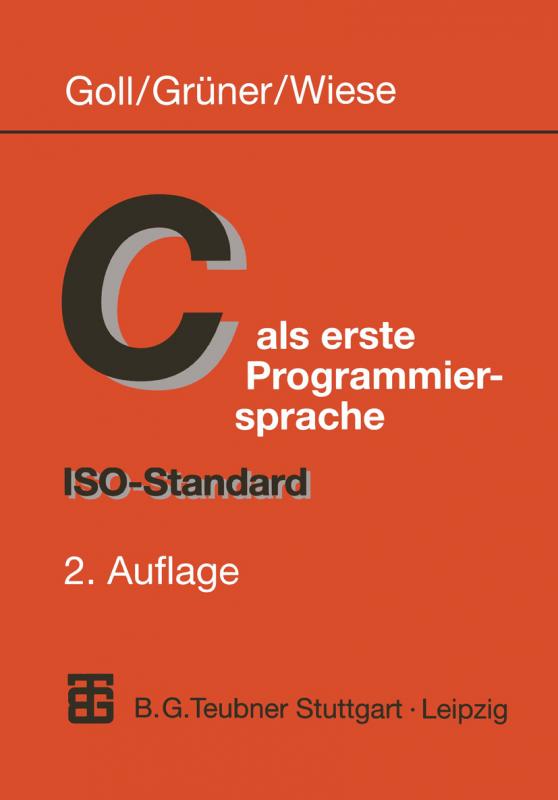 Cover-Bild C als erste Programmiersprache