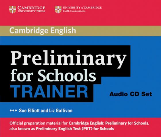 Cover-Bild Cambridge Preliminary English Test for Schools Trainer