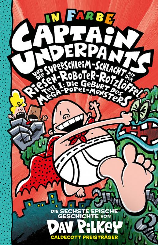 Cover-Bild Captain Underpants Band 6