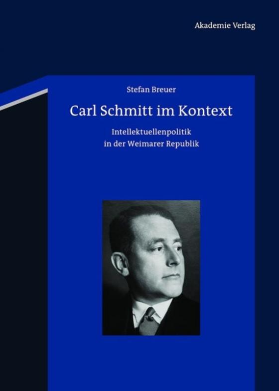 Cover-Bild Carl Schmitt im Kontext
