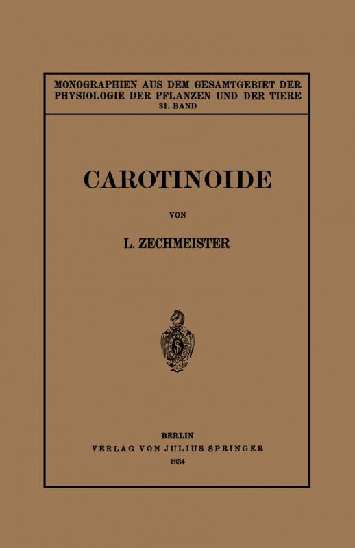 Cover-Bild Carotinoide