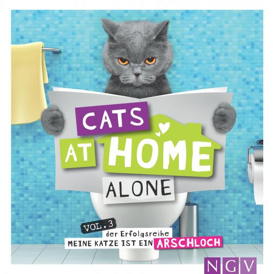 Cover-Bild Cats at home alone - Das Geschenkbuch für Katzenliebhaber