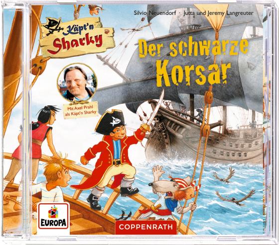 Cover-Bild CD Hörspiel: Käpt'n Sharky – Der schwarze Korsar