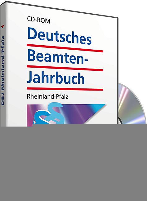 Cover-Bild CD-ROM DBJ - Deutsches Beamten-Jahrbuch Rheinland-Pfalz Datenbank (Grundversion)