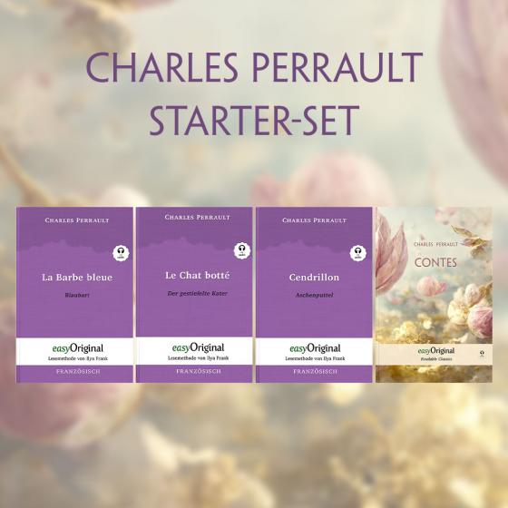 Cover-Bild Charles Perrault (mit 4 MP3 Audio-CDs) - Starter-Set